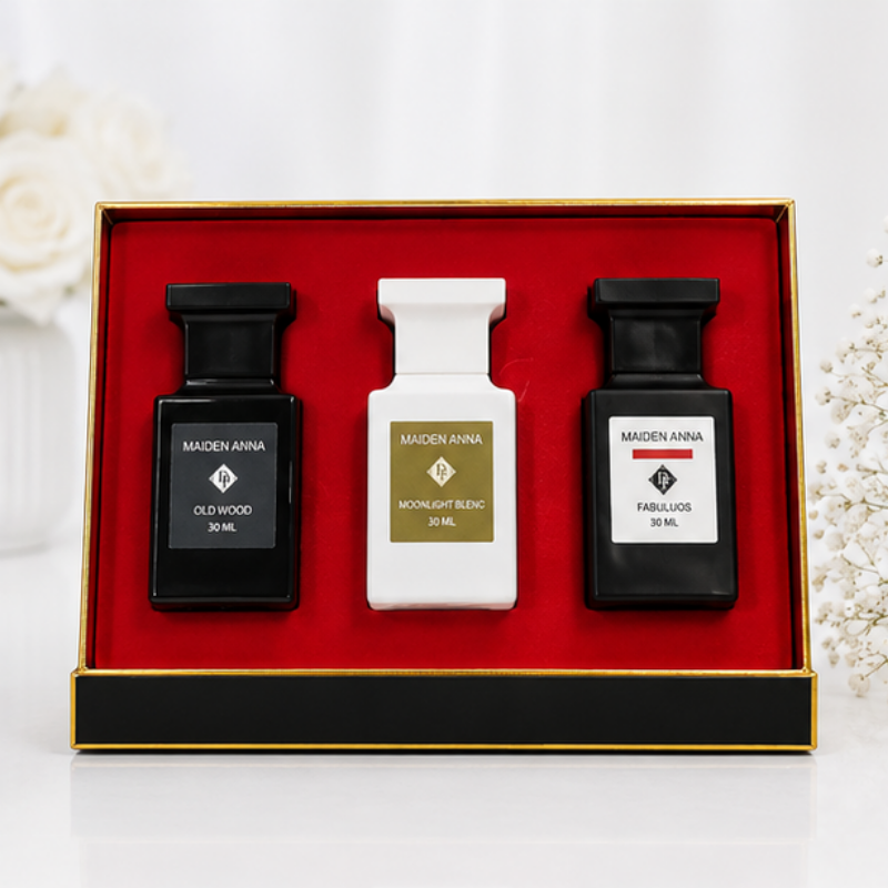 Maiden Anna 3-in-1 Luxury Perfume Gift Set – 3 × 30 ml